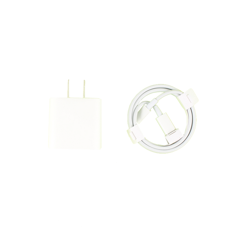 New 20 Watt Wall plug with USB-C to Lightning Cable (Generic)