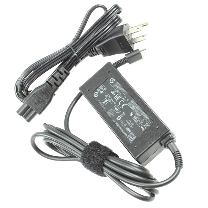 New HP 11 x360 G1 EE/G1/G5/G6 EE Chromebook USB-C AC Power Adapter,