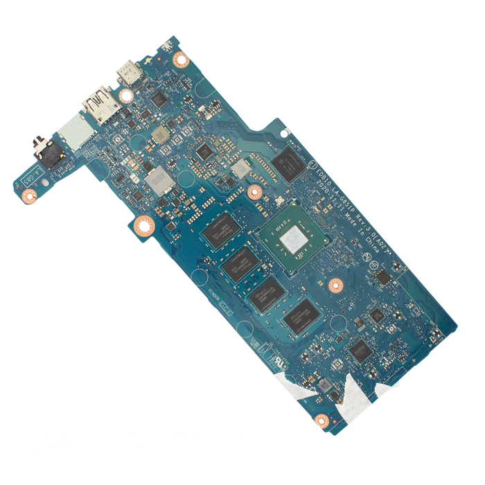 New Dell 11 3100 Non-Touch/Touch Motherboard, (4GB RAM, 16GB, Intel N4000 Processor, Rev: A02) (No SD Card Reader)