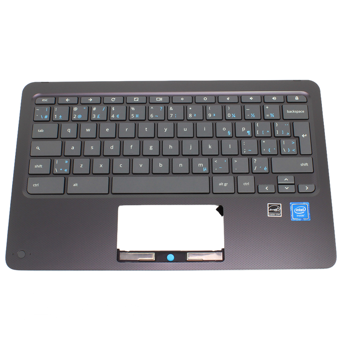 New HP 11 x360 G1 EE Palmrest Assembly w/ Keyboard Only (Canadian Version)