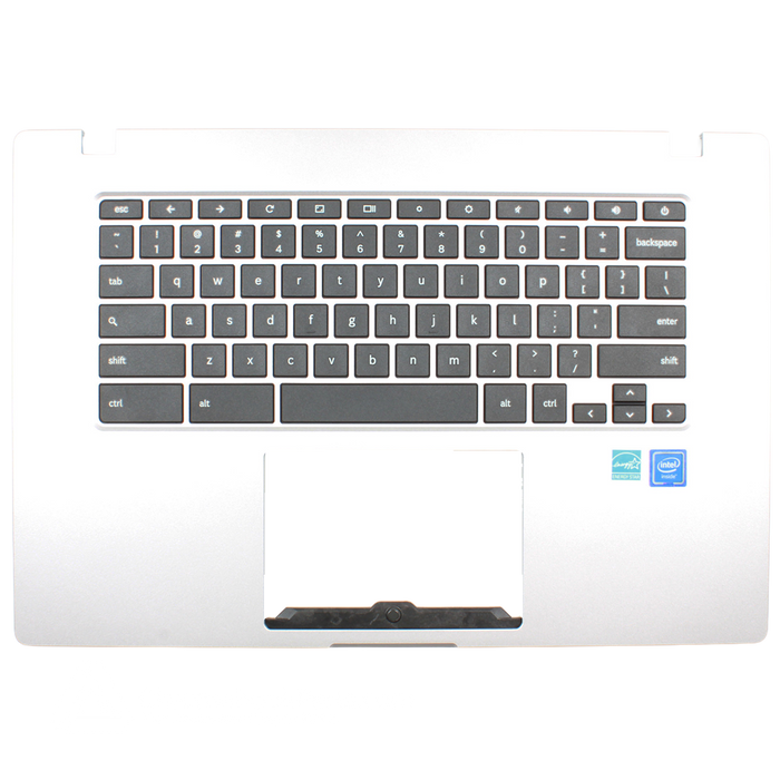 New Samsung 15 XE350XBA Chromebook Palmrest Assembly w/ Keyboard Only