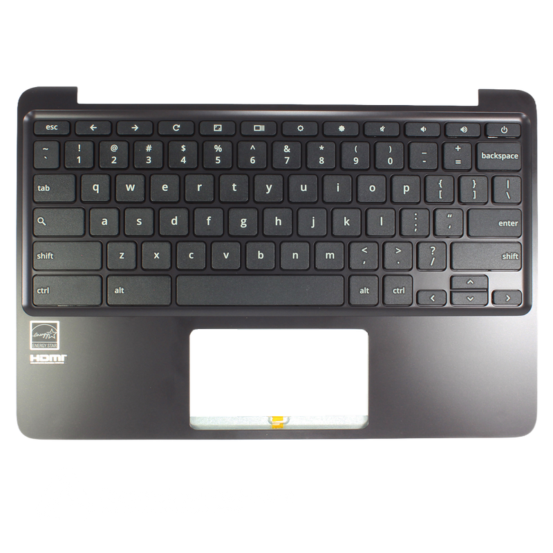 New Asus 11 C203XA Chromebook Palmrest Assembly w/ Keyboard Only