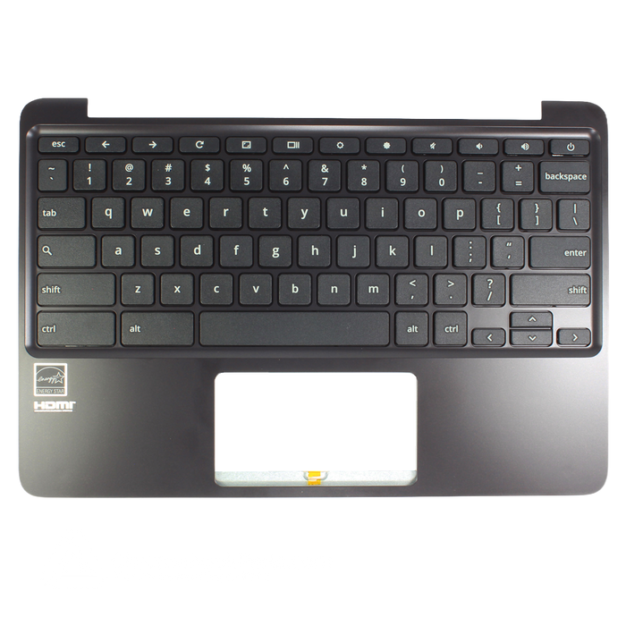 New Asus 11 C203XA Chromebook Palmrest Assembly w/ Keyboard Only
