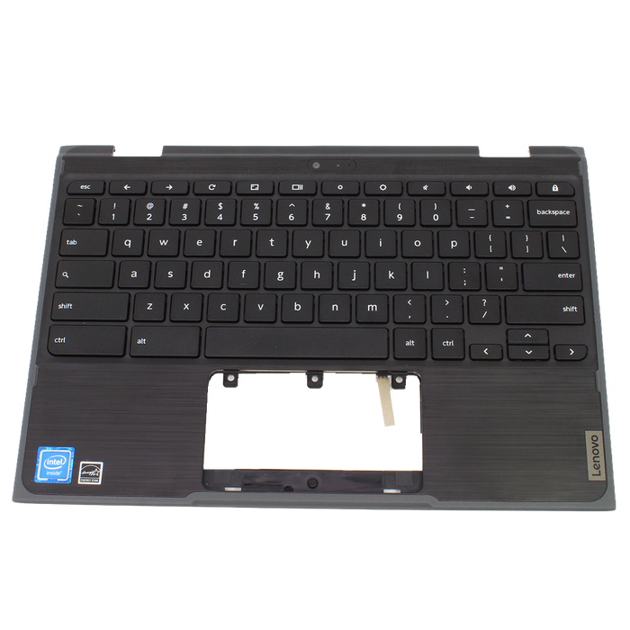 New Lenovo 11 300e Gen 2 (Intel) Chromebook Palmrest Assembly w/ Keyboard (WFC Version),