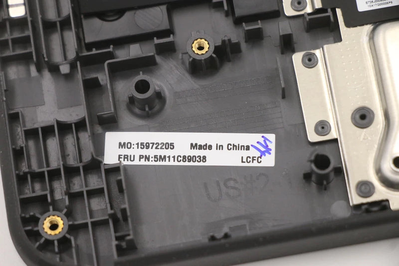 5M11C89038 New For Lenovo 500e Chromebook Gen 3 Upper US Keyboard KB Bezel WWAN