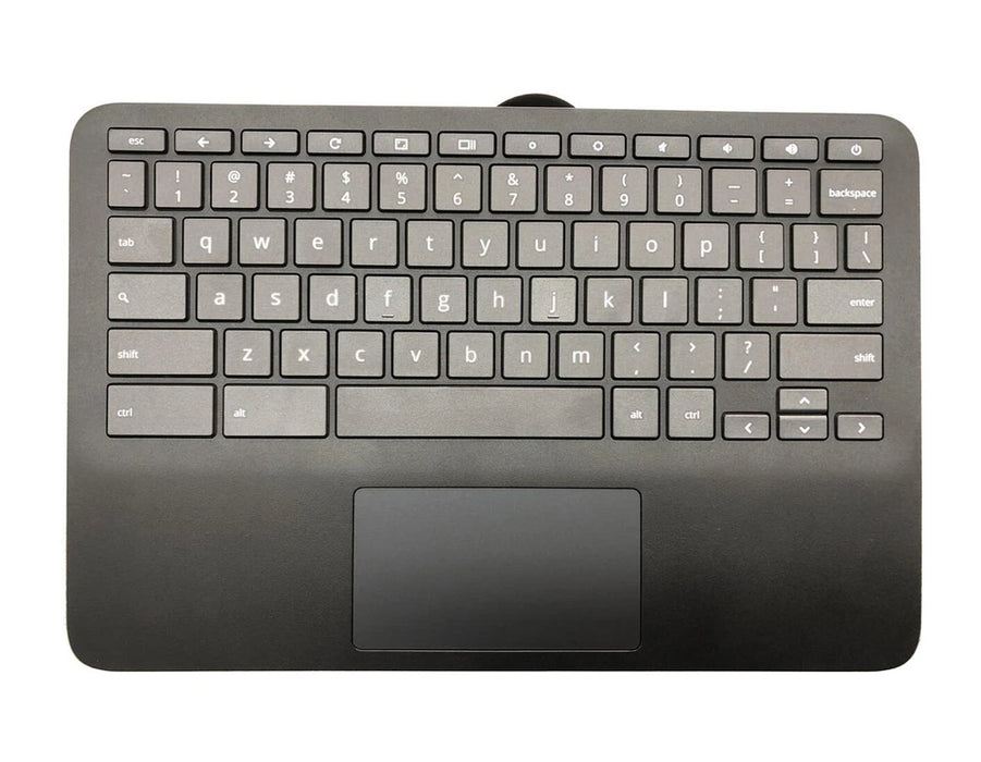 New HP Chromebook 11MK G9 EE M44258-001 Palmrest Upper Case Keyboard Bezel KB