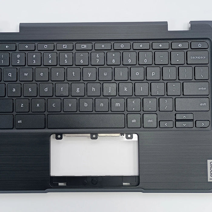 New Lenovo 100e Chromebook 2nd Gen 81MA Palmrest Keyboard Black 5CB0T79741