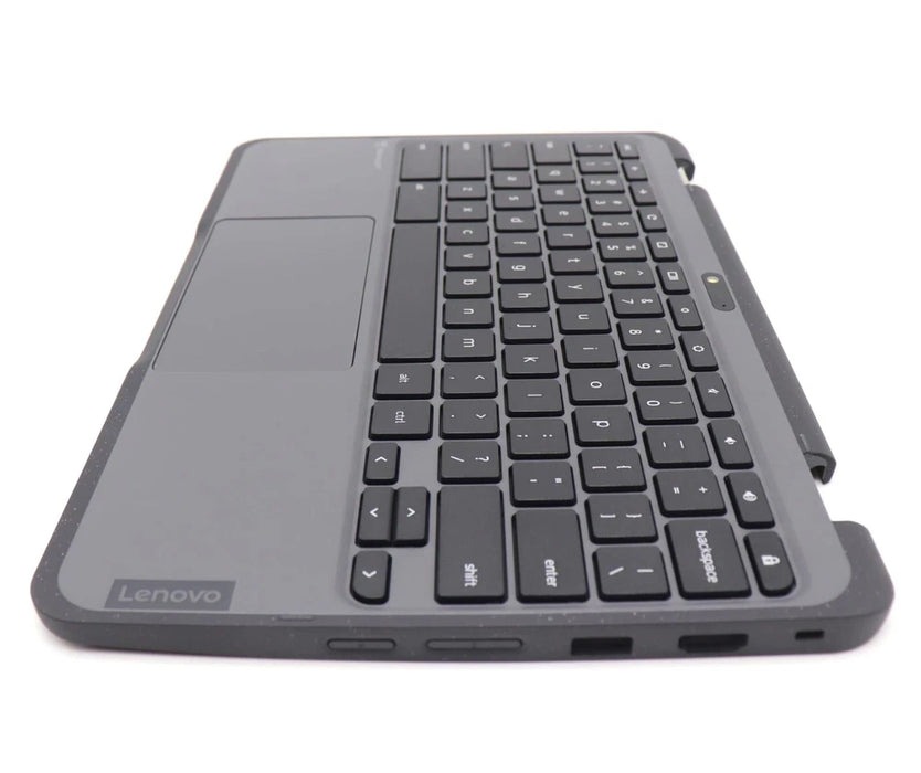 New 5M11P69368 For Lenovo  500e Chromebook Gen 4s Palmrest Upper Case US Keyboard