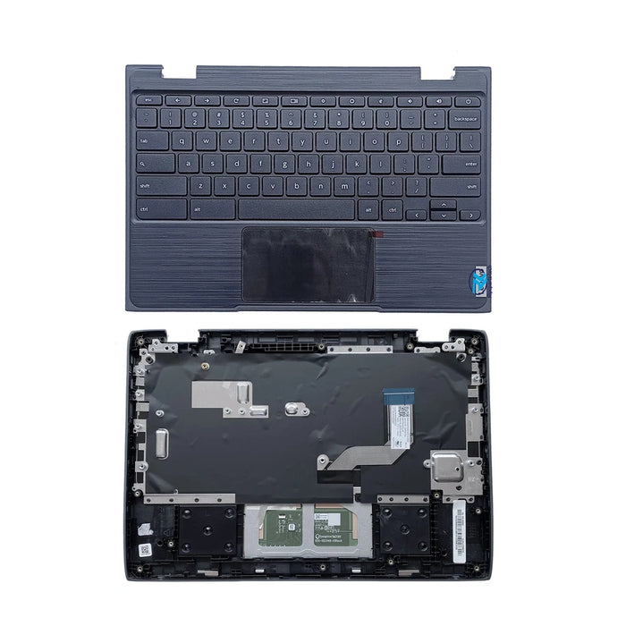 New Lenovo 100e Chromebook 2nd Gen AST Palmrest US Keyboard Touchpad 5CB0Z21474