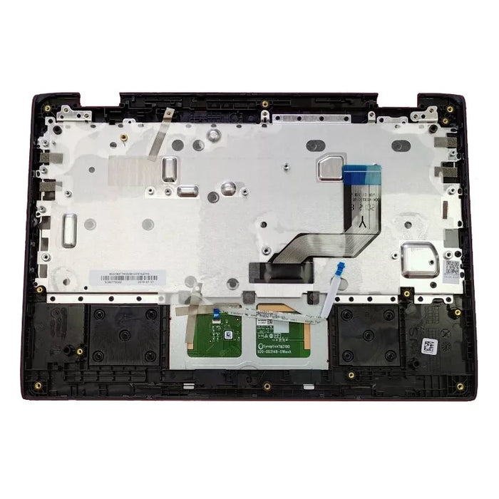 New 5CB0T79502 For Lenovo 300e Chromebook Palmrest Upper Case US Keyboard Cover